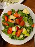 Ensalada del bosque y vinagreta de naranja 🍊