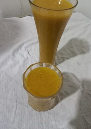A picture of Mango juice.