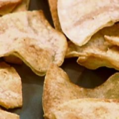 Game-Winning Guac' with Fresh Baked Tortilla chips A picture of Game-Winning Guac' with Fresh Baked Tortilla chips.