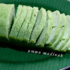 A picture of Bolu Pandan Kukus (No Mixer, No Timbangan).