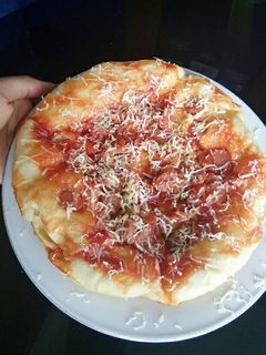 Foto resep Simple Pizza magic com