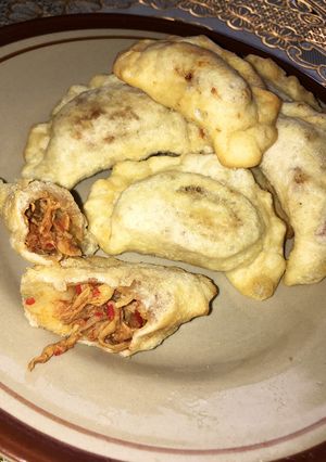 Foto resep Cireng isi ayam suwir pedas manis