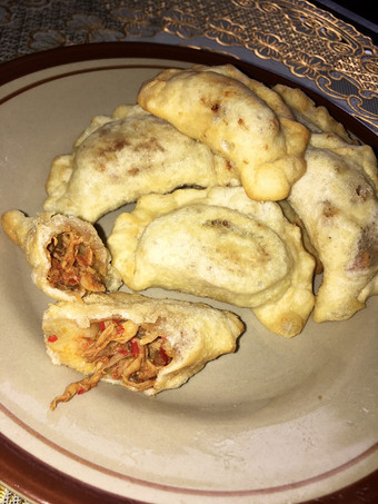 Cara Gampang Membuat Cireng isi ayam suwir pedas manis, Sempurna