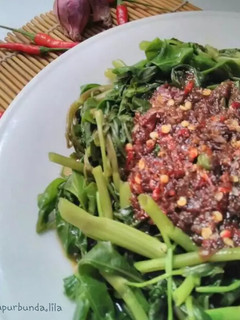 Foto resep Kangkung Brambang Asem