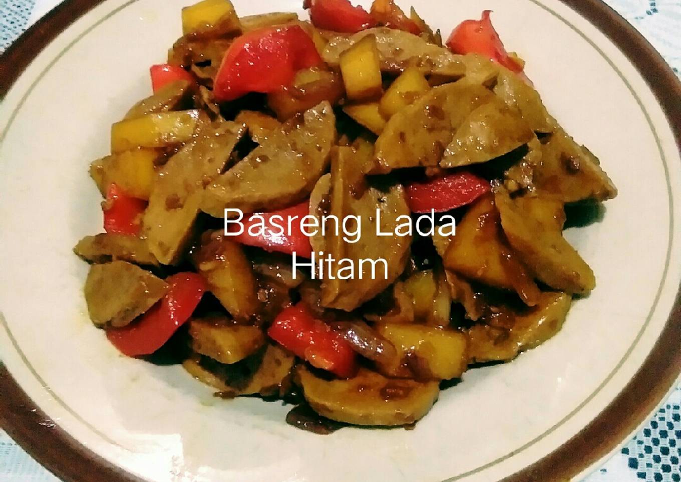 BasReNg (Bakso Goreng) Lada Hitam