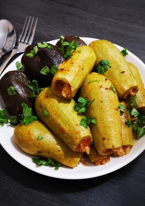 صورة لوصفة محشي كوسا