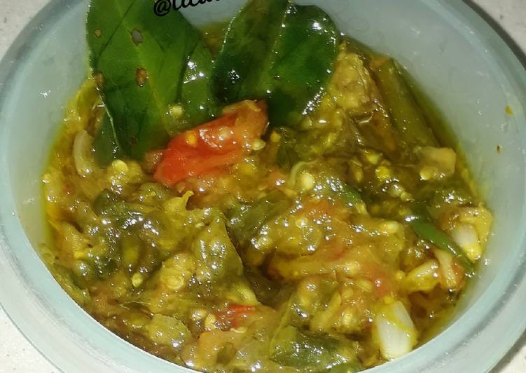 Sambal Cabe Ijo Ala RM.Padang