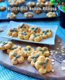 Biskut Oat Badam Rangup dengan Tip (Biskut Raya)