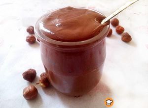 Φωτογραφία της συνταγής Πραλίνα φουντουκιού "μερέντα" με στέβια