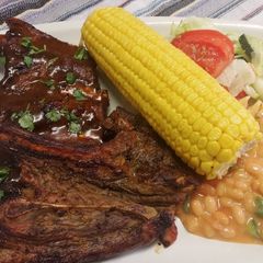 A picture of Beef rib - steakhouse style.