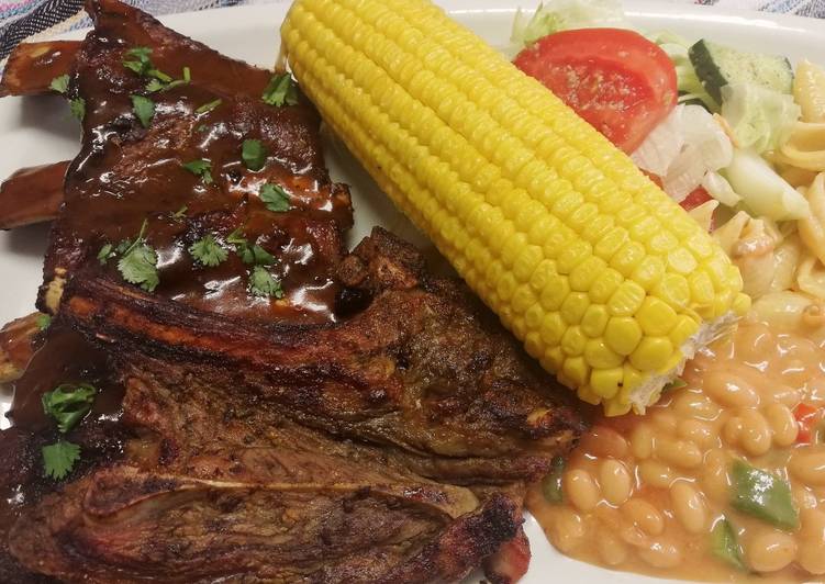 Steps to Make Speedy Beef rib - steakhouse style