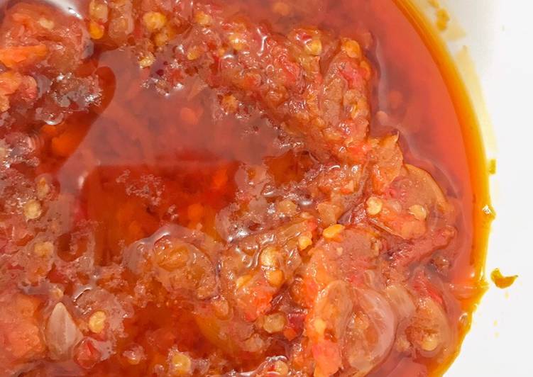 Resep Sambal bawang Anti Gagal