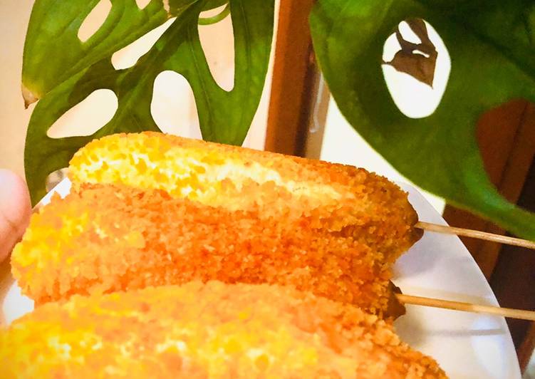 Resep Corn Dog Mozza Sausage yang Lezat