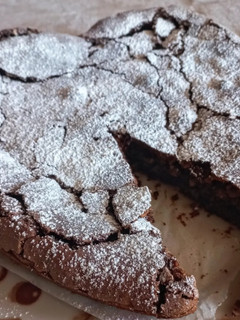 Foto di Torta caprese alle mandorle e cioccolato