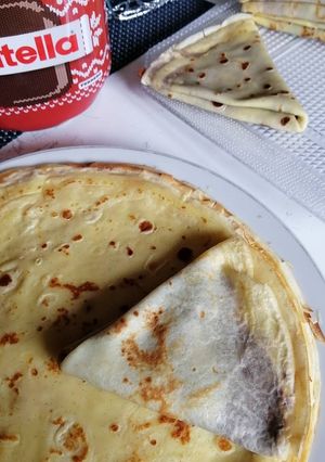 Une photo de Crêpes moelleuse à la vanille