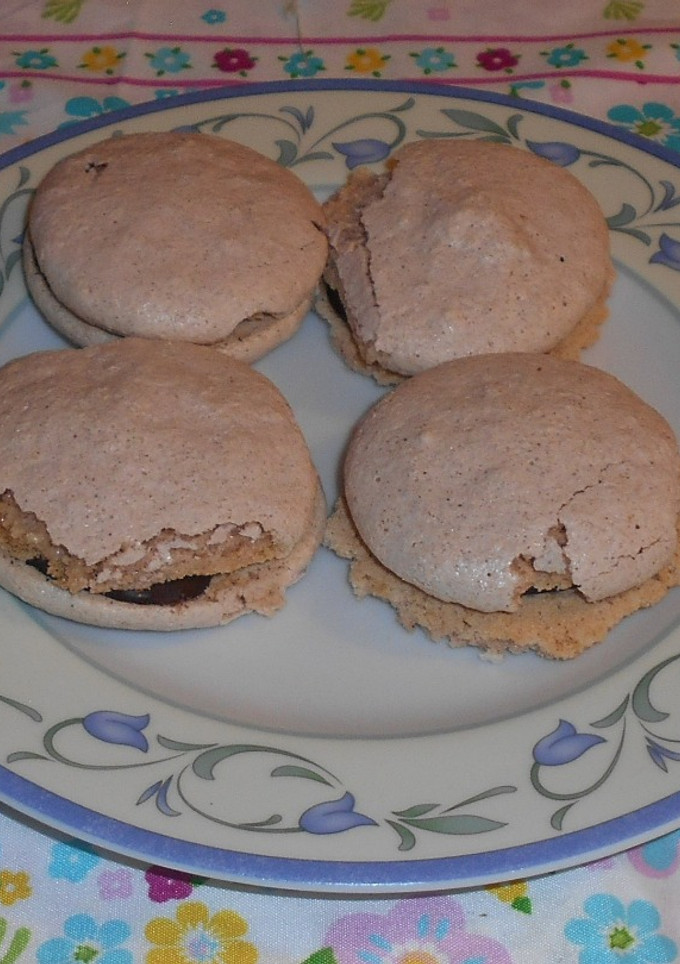 Una foto de Macarons de canela