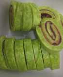 Swiss roll pandan