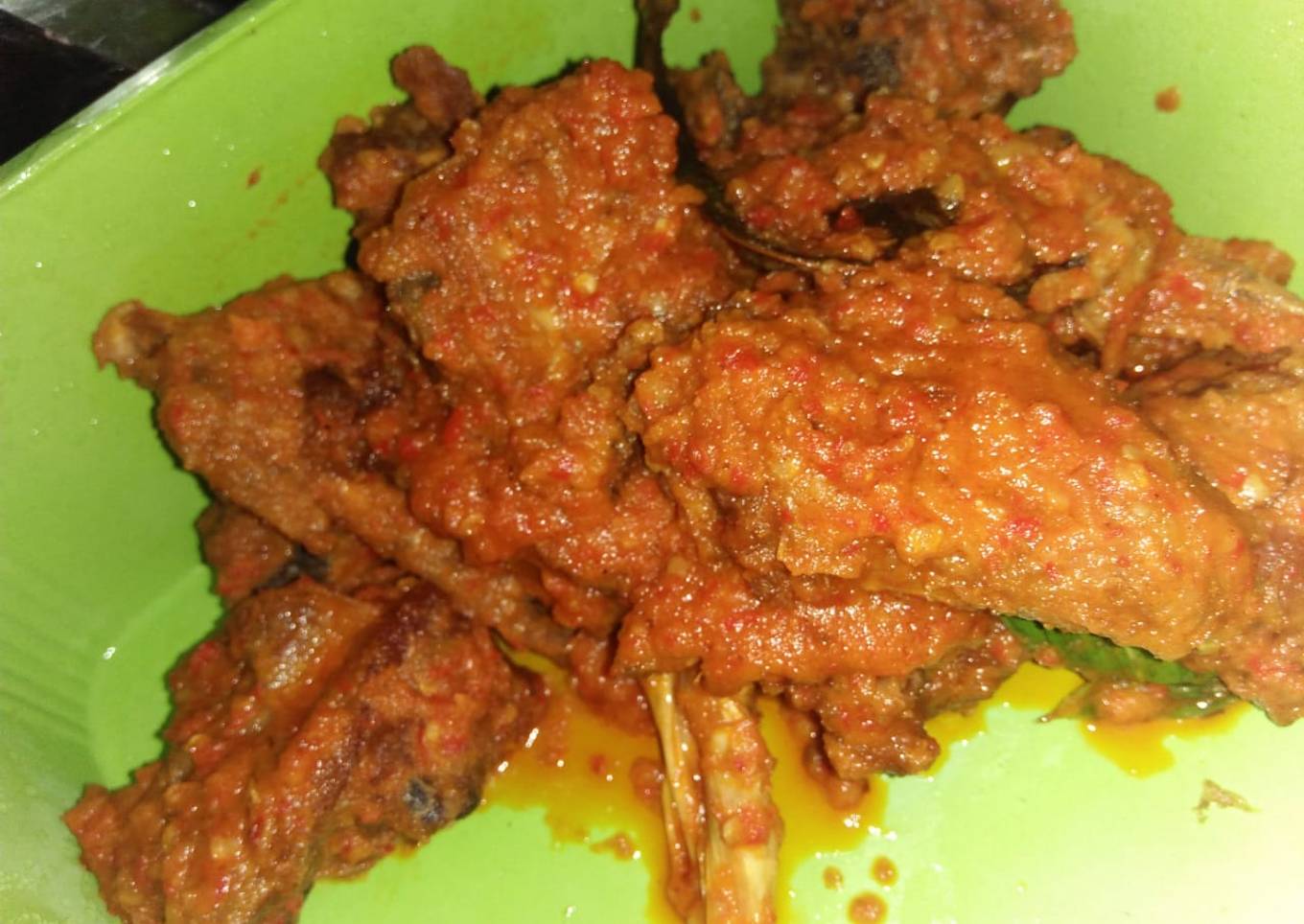 Ayam Balado Pandan