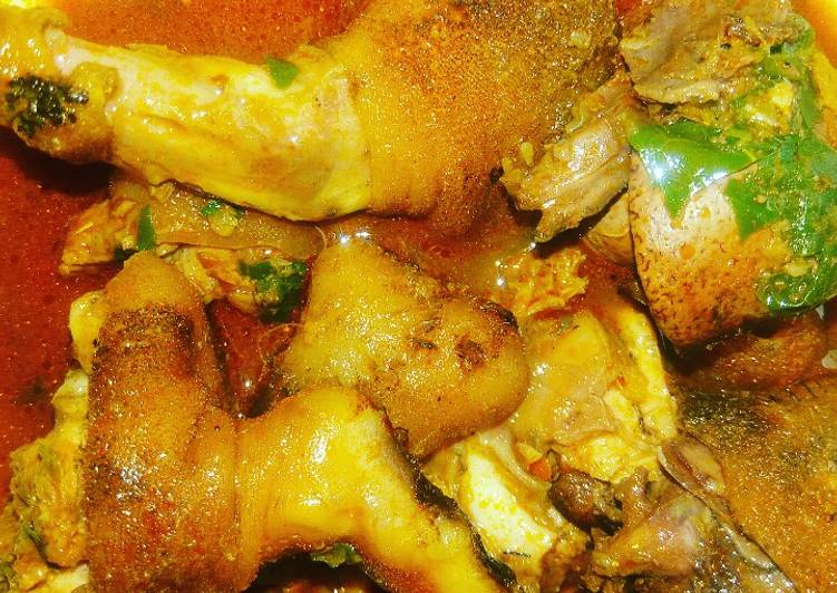 Bush meat peppersoup