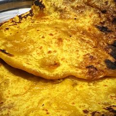 A picture of Sweet potatoes pancake.