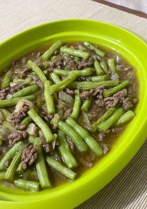 Foto resep Buncis Daging Sapi Cincang