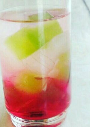 Foto resep Es lidah buaya plus agar