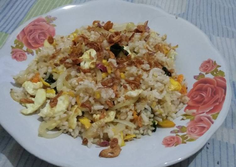 makanan Nasi goreng bumbu iris Anti Gagal