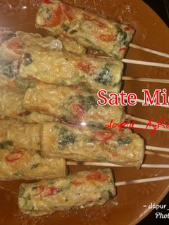 Foto resep Sate Mie / Omelet Mie (Resep Praktis)