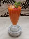 Papaya melon juice