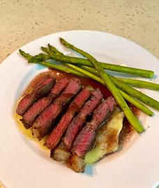 bò bít tết sữa