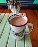 Chocolate de agua con lavanda y miel