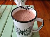 Chocolate de agua con lavanda y miel