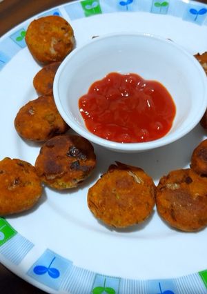 A picture of Poha barley cutlets.