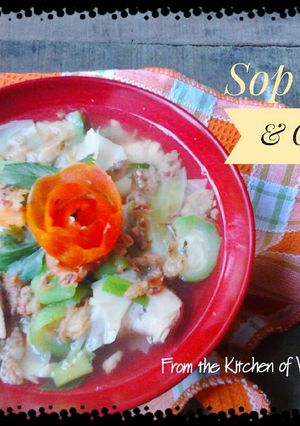 Foto resep Sop Ayam & Oyong