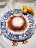 Pudding de caqui y cacao