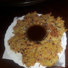 A picture of Cheese Potato Pancake.