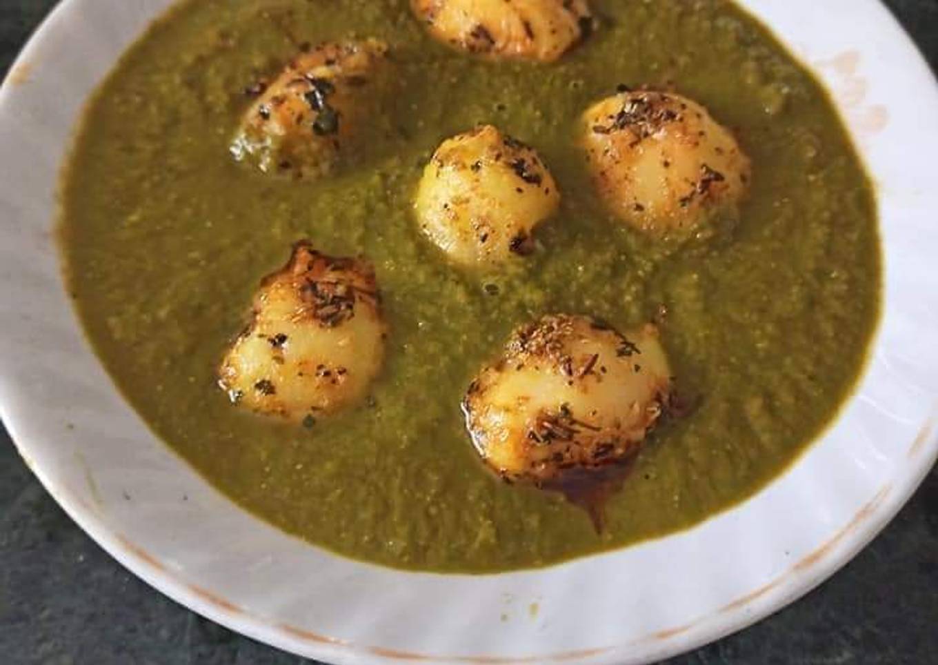 Baby Aloo Palak