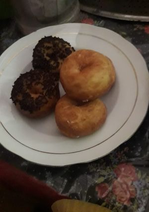 Foto resep Donat empuk tanpa kentang dan telur,,