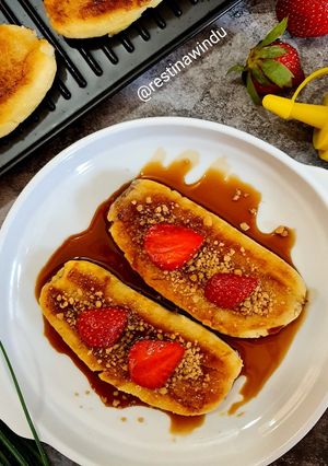 Foto resep Pisang Epe Khas Pantai Losari (Tabur Crumble Kopi Jahe)