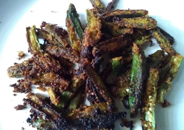 Simple Way to Make Perfect Crispy crunchy lady finger