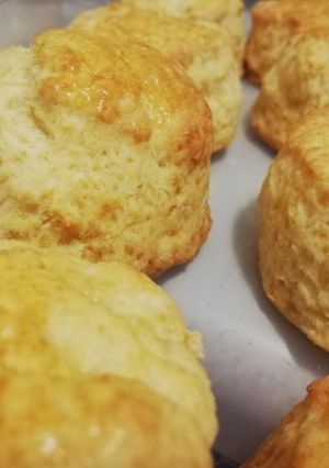 A picture of Simple scones #Baking.