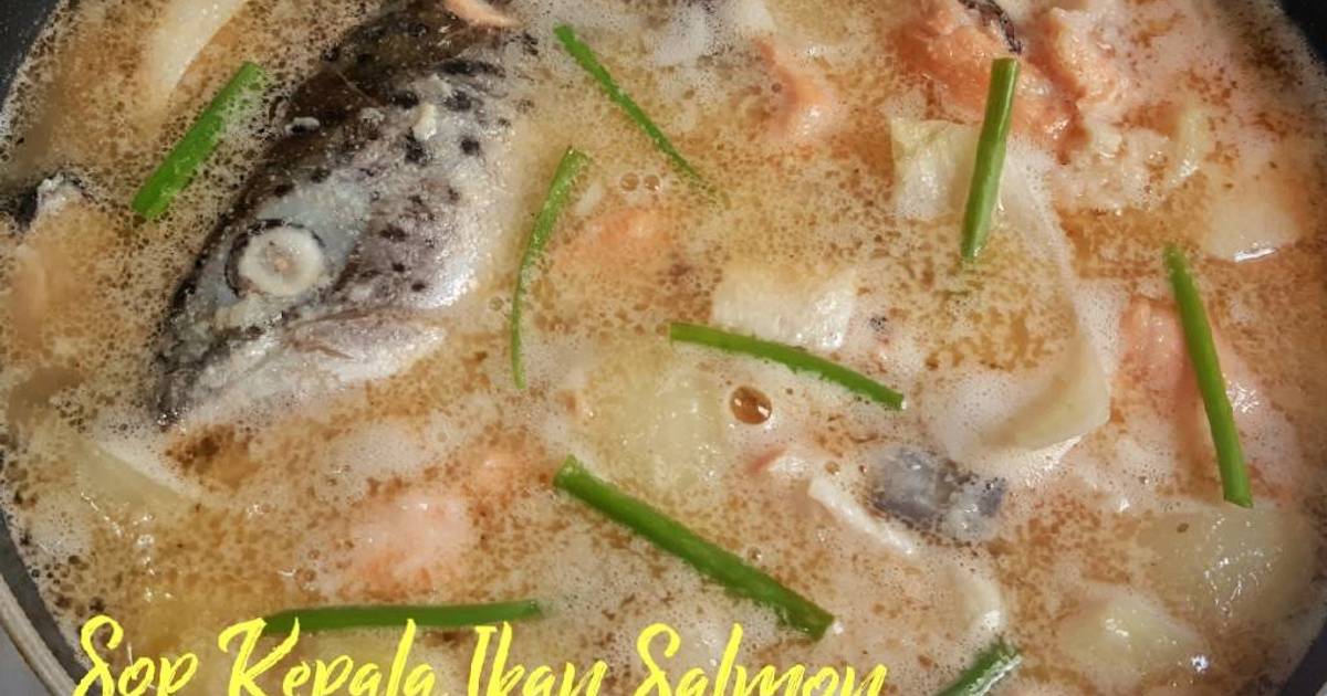  Resep  Sop Kepala Ikan  Salmon  oleh Amalia dapurngepul com 