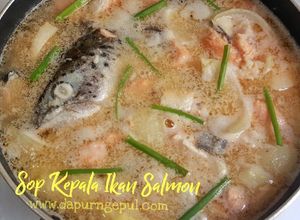 Foto resep Salmon (Sop Kepala Ikan Salmon)
