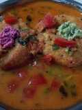 Tomato rasam vada