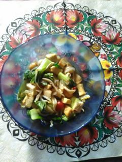 Foto resep Tumis pokcoy,Tahu,Jamur
