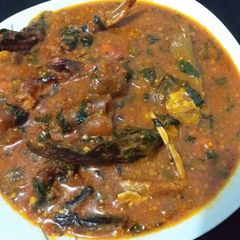 A picture of Ogbono soup.
