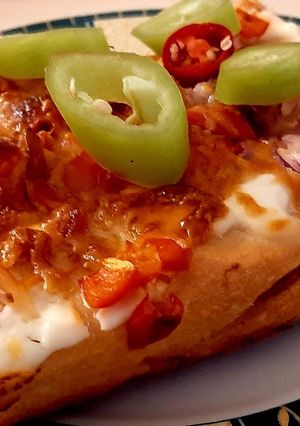 Kenyérlángos recept fotója