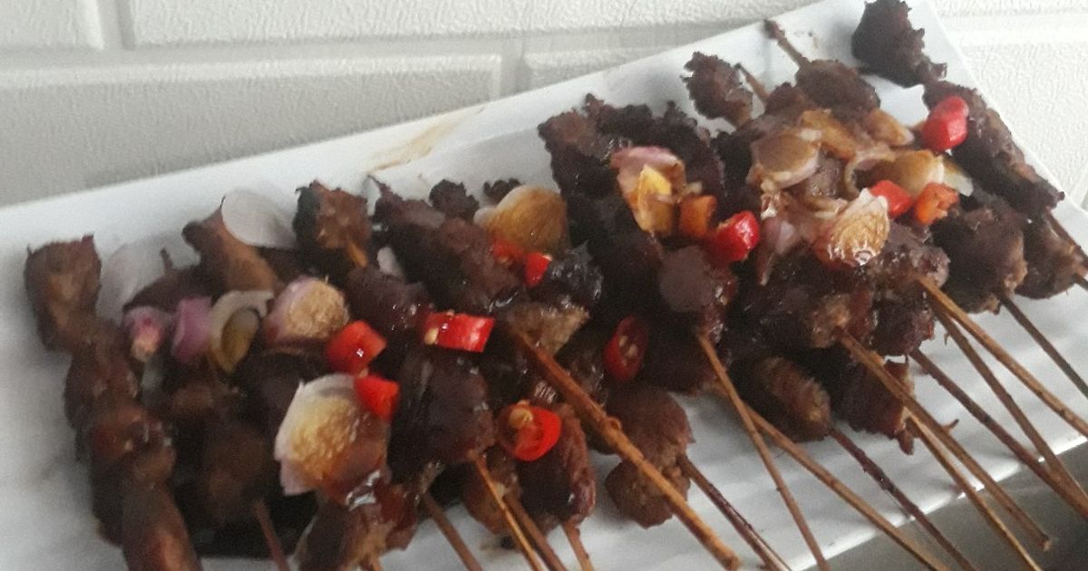 Sate Kambing bumbu kecap