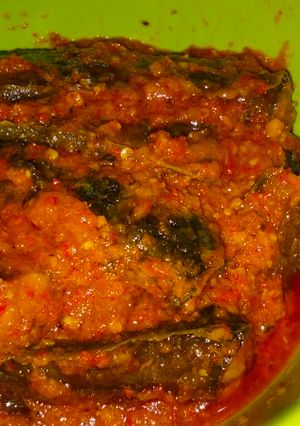 Foto resep Lele goreng bumbu rujak