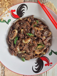 Foto resep Beef Teriyaki (Rice Cooker)